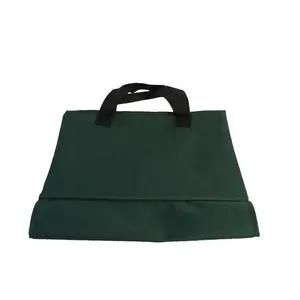 Chess Bag - Green Canvas Chess Tote