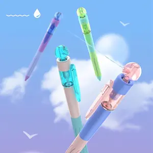Creative Water Gun Gel Pen with Ink, Durable Plastic Writing Tool Ideal for Pranks and Student Relaxation Gifts