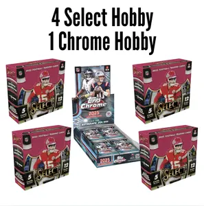 Break# 5415 *Primo am 5/12 *: 5 Box Pick Your Team Football Card Break