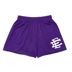 Menswear Eric Emanuel EE Akimbo Tyrrell Winston Purple-White Men's Shorts