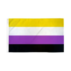 Non-Binary Flag 2x3ft Poly