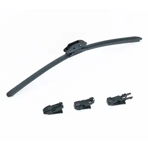 VEVOR 19" Rubber Wiper Blades, 48 cm Universal Replacement Wind Shield Wiper, Low Noise & Better Fit, with 4 Different Clips for most Car, Easy Installation
