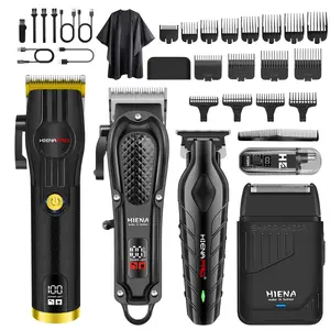 HIENA PRO specializes in men's hair clippers, trimmers and razors, beard trimmers, and cordless men's hair clippers, which are used for hairdressing, beauty, family, hairdressers, Cordless hair cutting, Rechargeable Hair Clipper