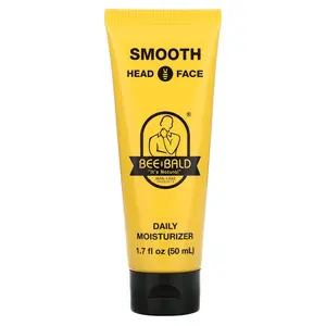 Bee Bald Smooth Head & Face, Daily Moisturizing, 1.7 fl oz (50 ml)