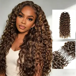 【4 Packs 20" Only $189-Miracle Knots Crochet Hair 】Protective Hairstyles Human Hair Extensions  Pre-Separated 50g/Pack – Knotless Boho Braids, 4-5 Packs for Full Head, Multiple Curly & Wave Textures Protective Hairstyles For Black Women,summerhairstyles