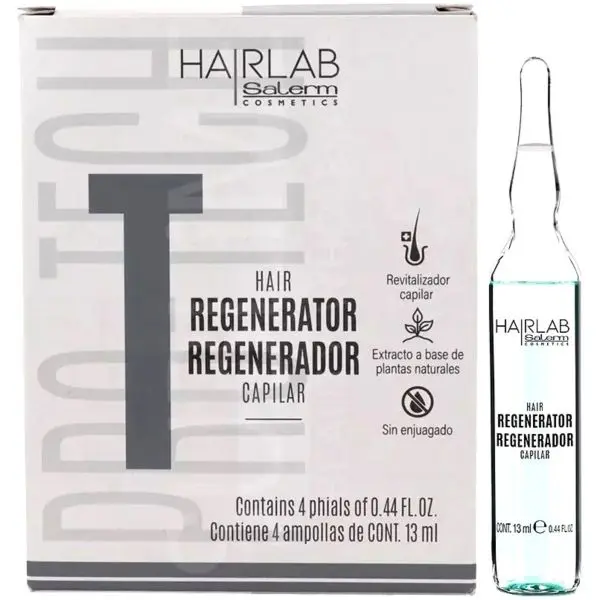SALERM HairLab Hair Regenerator, Intensive Liquid Keratin Treatment for Fine or Weakened Hair to Restore and Strengthen for Thicker, Fuller Strands, Haircare, Thicker Fuller Hair