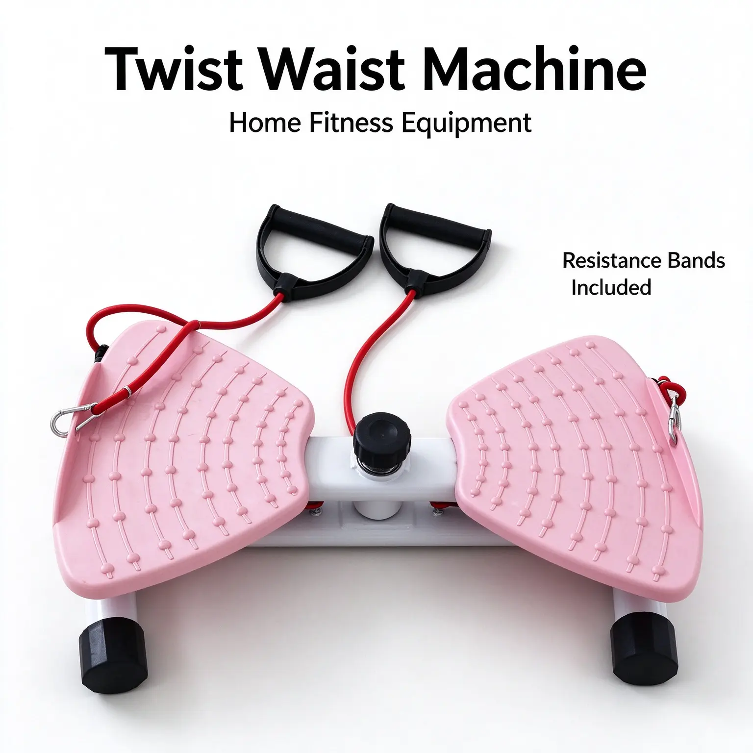 Non-Slip Twist Step Machine with Pull Cords | Small Space Indoor Daily Activity Equipment