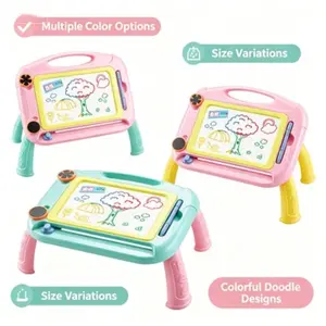 Children Writing Board, Colorful Drawing Board, Educational Learning Toy, Birthday Gift for Boys and Girls, Ages 3-8