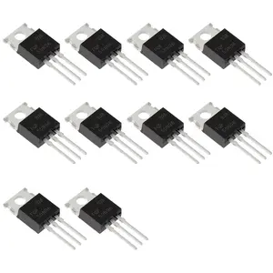 10pcs FQP50N06 FQP50 50N06 N-Channel Mosfet Transistor 52 A 60 V,3-Pin TO-220AB