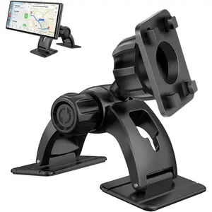 Mount,  Screen Bracket Dual Adhesive Base for Any Surface, 360? Rotation Dash Mount Holder Stand for  Carplays,  Stereo Display Screen and Rear View Backup Camera