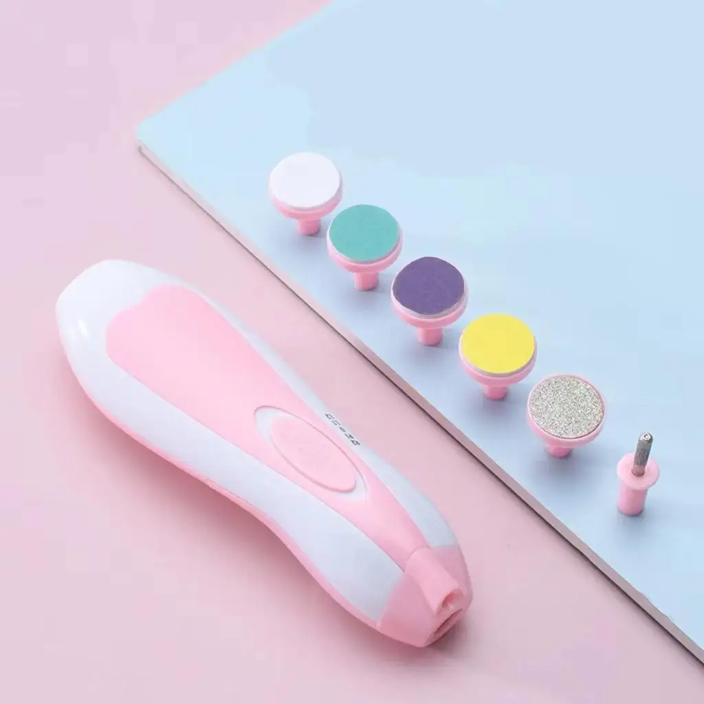 Kids Electric Nail Clipper Set, Portable Baby Nail Trimmer Set, Baby Nail Care Products