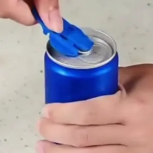 Handheld Soda Can Opener, Beer Beverage Bottle Opener, Plastic Sealed Dustproof Lid Opener, 5/10pcs Set, Ideal for Party & Daily Use