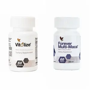 Vitolize Men's / Multi Maca / Vitality Supplement - 60 Softgels each bottle for Men's Health and Well-being Vitamin Edible Fitness Natural Dietary