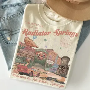 Radiator Springs Shirt, MC Lightning Queen WDW Tee, Cars Family Shirt, WDW Vacation Shirt, Magic Kingdom Shirt