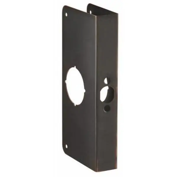 212 MAIN 9 in. Door Reinforcer, Bronze Finish, Door Hardware, Forced Entry Guard, Reinforcement Plate, Door Reinforcement