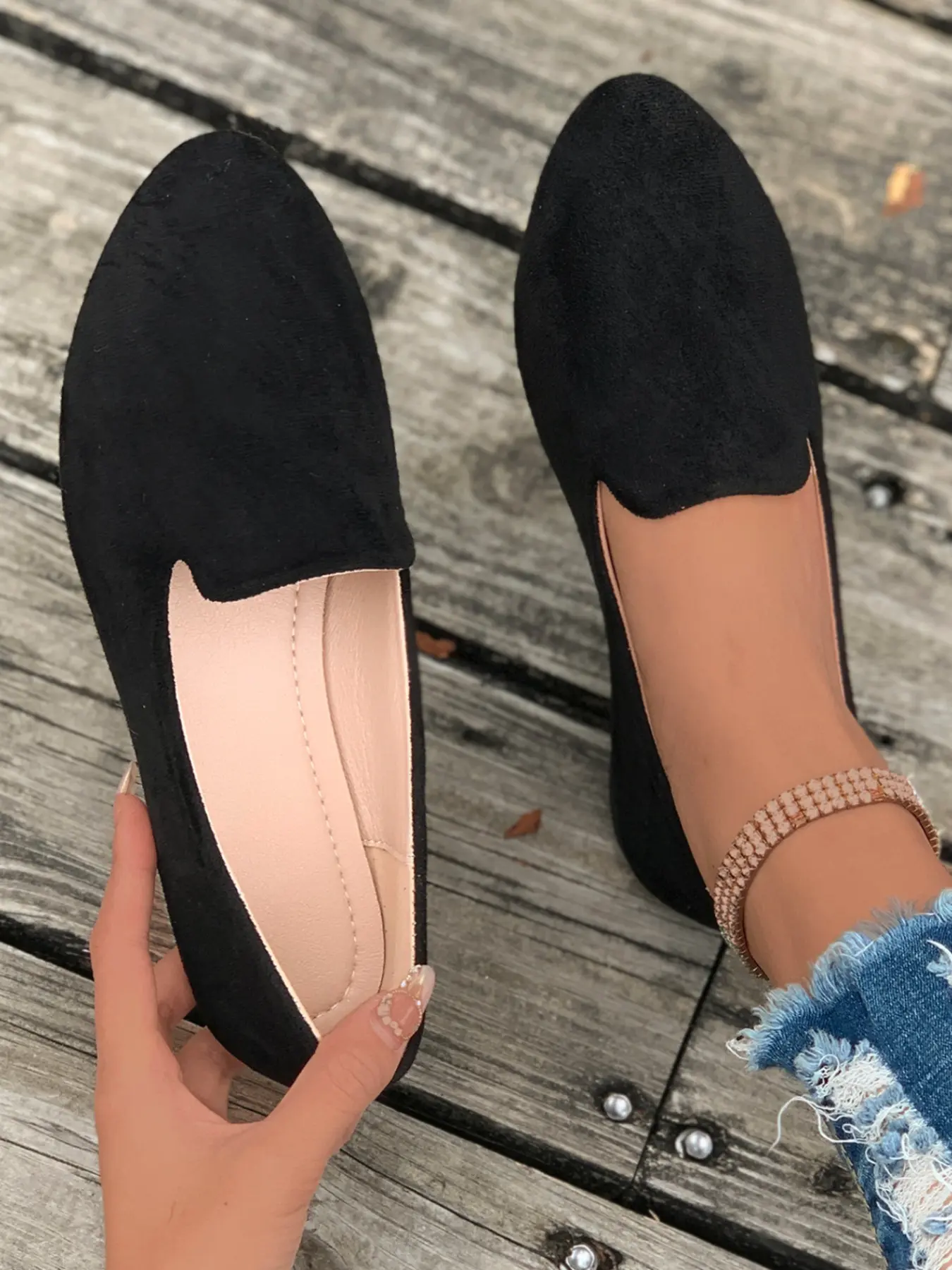 Women's Plain Pointed Toe Flat Shoes, 16 Colors, Soft Sole, Casual Comfort, Slip-On Daily Wear, Versatile Office & Everyday Shoes, Slip On Flats, Soft Soled Shoes