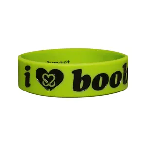 i love boobies! Classic Bracelet - Green Scene
