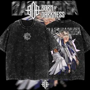 BornOfDarkness - Tamsy Caines Gachiakuta Vintage Unisex Oversize Anime Manga Washed Cotton T-shirt, Graphic Tee, Anime Lover, Anime Merch Fan, Outfits Men, Boys Merch