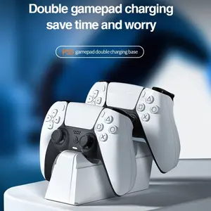 P5 Dual Mode Controller Charging Station, RGB Lighting, Fast Charge in 2 Hours, Type-C Input, Compatible with P5 Controllers