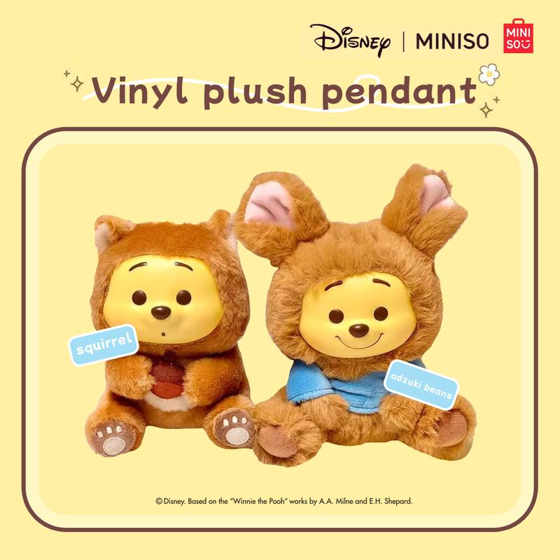 【Holiday Gift】Disney Winnie the Pooh Surprise Plush Blind Box Keychain - Party Collectibles for Bags & Gifts!, Holiday & Holiday Haul