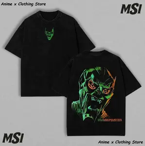 Green Goblin Oversized T-Shirt | Vintage Washed MCU Villain Streetwear | Y2K Aesthetic Graphic Tee | Unisex Heavy Cotton Movie Apparel USA Gift