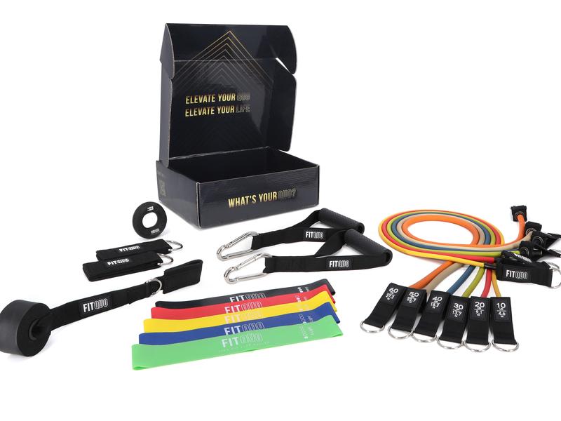 All-in-One Resistance Strength Training Program with Premium Equipment, Personalized Assessment, Structured Workouts, and Online Videos for Home Use