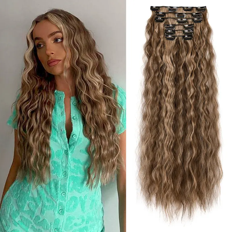 Final Stock: REECHO Clip-in Long Straight Hair Extension 20  display picture 1