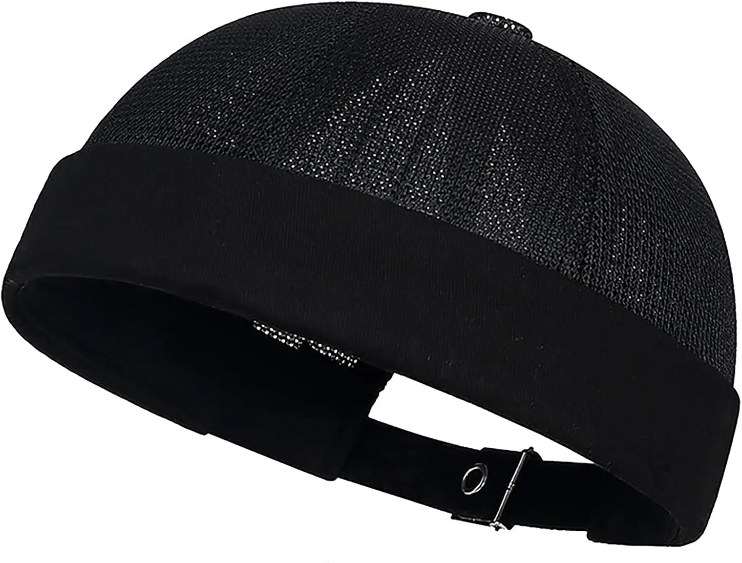 DIYDECAL Mens Mesh Brimless Cap,Summer Skullcap Docker Beanie Hat