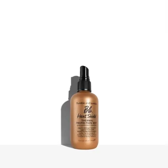 [Bumble and bumble.] Heat Shield Thermal Protection Hair Mist | Frizz Control, Damage Repair, Heat Protection Spray, Prevents Breakage, Color Safe, For All Curly, Wavy, Straight Hair Types