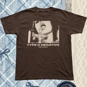 Y2K Dark Type O Negative Band T-Shirt – Y2K Vintage Cartoon Aesthetic Top