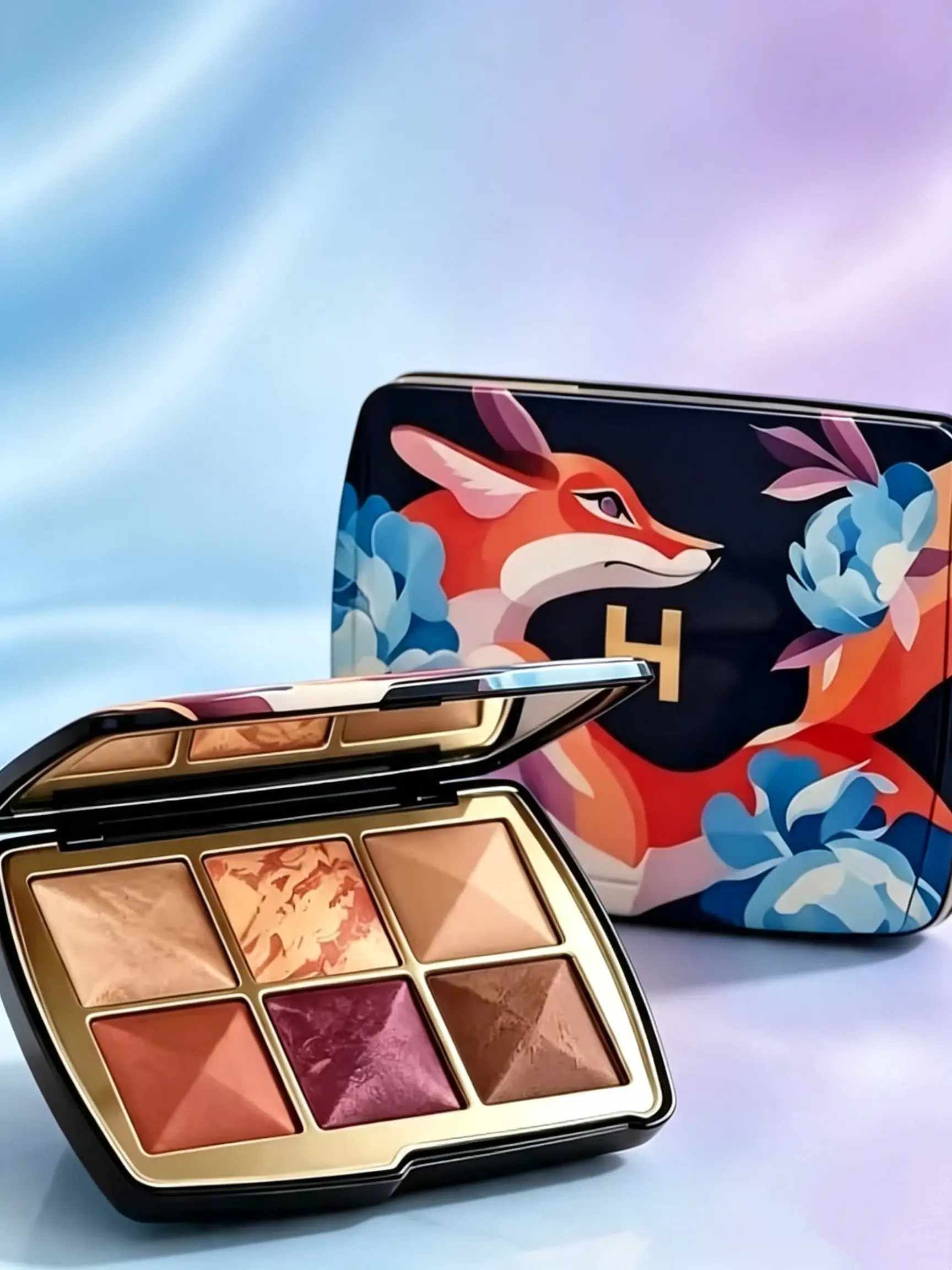 Face Makeup Palette 6 Shades｜Blush Contour Highlight All In One For Daily Makeup