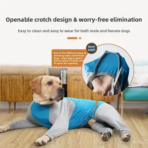 2025 New Dog Colorblocked  Four-Legged Coat