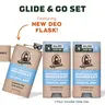Dr. Squatch Glide & Go Set - Deodorant Flask - Gifts for Men