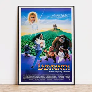 Labyrinth - Movie Poster |  | High Quality Ready To Print