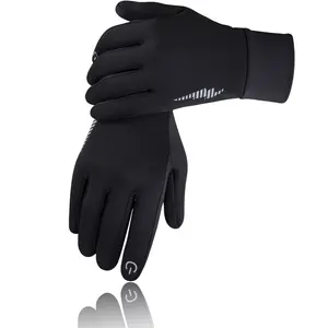 Winter Gloves Women Men  Gloves Liners Thermal Warm Touch Screen, Perfect for Cycling, Running, Driving, Hiking, Walking, Texting, Freezer Work, Gardening, and Daily Activities winter gloves full finger  SRG102N2