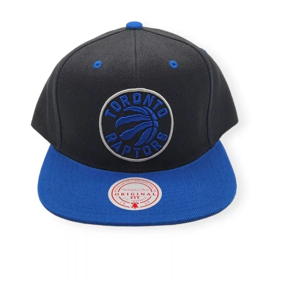 Mitchell & Ness Black/Blue NBA Toronto Raptors Black Royality Snapback