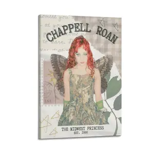 Chappell Roan__ The Rise And Fall of A Midwest Princess Canvas Painting Oil Painting Wall Art Canvas Poster Decorative Painting Corridor Decoration Home Ornaments Photo