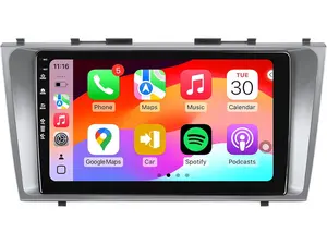 5G WiFi(6) Car Radio for Toyota Camry 2006-2011, Android13/Wireless CarPlay/Android Auto/Touch Screen/GPS Navigation/Bluetooth/FM/HD Backup Camera (2Ram+64Rom)