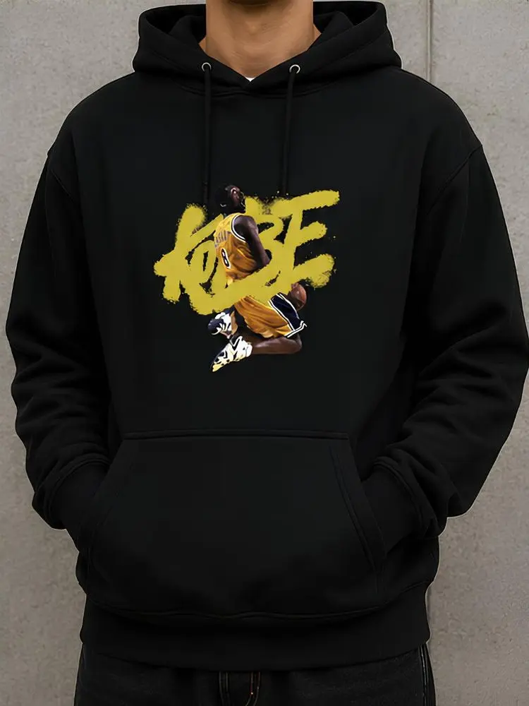 Unisex Kobe Bryant 8 Graphic Basketball Sport Casual Streetstyle Tshirt Hoodie Sweatshirt Aesthetic Crewneck Basic Tee
