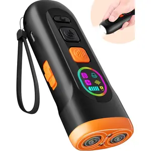 Outdoor Ultrasonic Dog Repellent, National Day Offers, Outdoor Anti-Dog Bite Device, Dogs Scared Device With Flashlight, Pet Safety Device, Dog Accessories