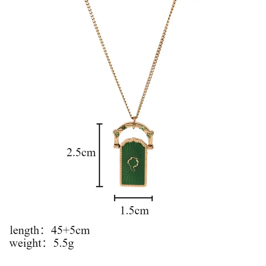 Cyan Lucky - Necklace