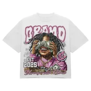 Young And Rich Pink Women Top For Summer Unisex Y2K Style Graphic T-shirts for boys and girls Graphic T-shirts Streetwear summer outfits men men gifts er shirts oversized graphic T-shirts for kids