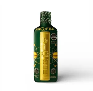 BIQ-FEL Natural Energy Booster 500ml – Chontaduro, Borojo & Guarana Blend – Biqfel Daily Liquid Supplement for Focus & Vitality