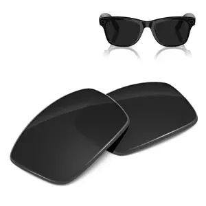 (Gen 2 Wayfarer RW4012 53mm) LIFEART Replacement Lenses Compatible with Ray-Ban Meta Wayfarer Frames