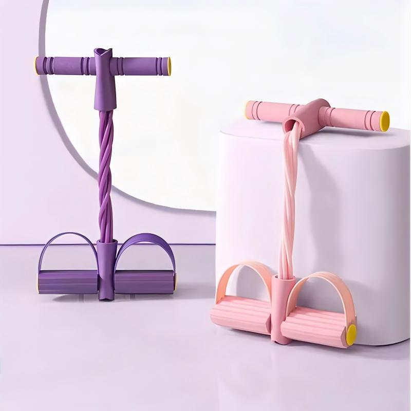 Multi-Functional Pedal Resistance Band Trainer – Portable Foot Pedal Fitness Equipment,Abdominal Training, Sit-ups, Yoga, Rehabilitation Training