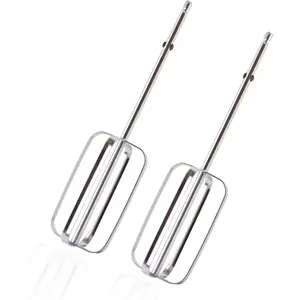 2 Pcs Hand Mixer Attachments Beaters, Hand Mixer Beaters Attachments For Kitchen Stainless Steel Replacement Parts For 62682RZ 62692 62695V 64699 Mixer