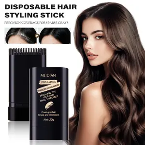 Physical Hair Dye Stick with Comb, Waterproof and Sweatproof Temporary Color Device, Ergonomic Grip, Portable Pocket Design, Unisex Beauty Tool, Highlights