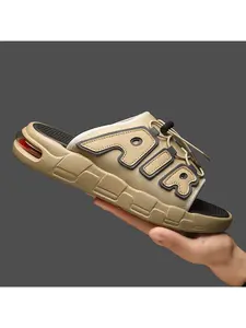 Men's Summer Sandals Suitable for Daily Wear Thick Sole Cool Slippers Casual Cushioned Shoes Non-Slip Bathroom Slipper