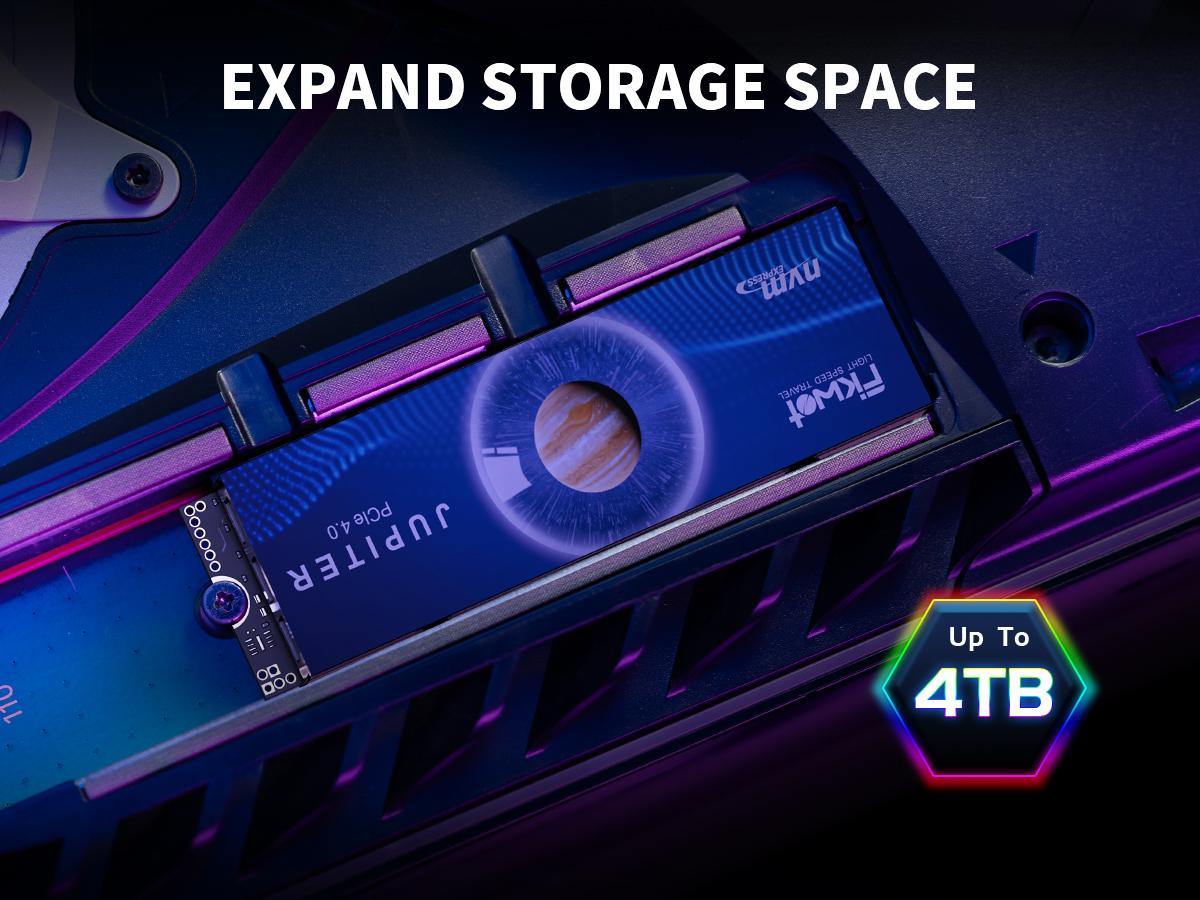 FIKWOT Internal Gaming SSD- FX991/FX910 (Heatsink), M.2 2280 PCIe Gen 4x4 NVMe 3D NAND , 500GB/1TB/2TB/4TB, Up to 7300MB/s Read Speed, TRIM+HMB Supported, Windows 11 Compatible, PS5/Laptops/Desktops FIKWOT Internal Gaming SSD- FX991/FX910 (Heatsink), M.2 2280 PCIe Gen 4x4 NVMe 3D NAND , 500GB/1TB/2TB/4TB, Up to 7300MB/s Read Speed, TRIM+HMB Supported, Windows 11 Compatible, PS5/Laptops/Desktops