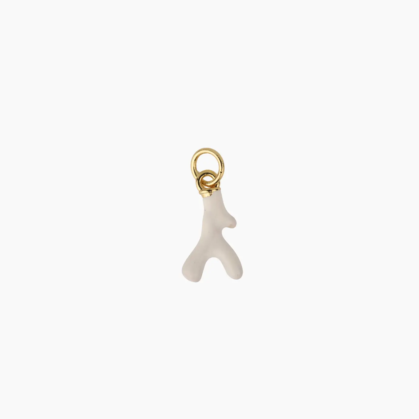 White Coral Charm